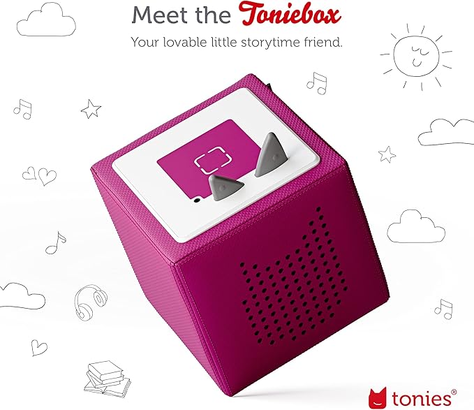 Toniebox Audio Player Starter Set With Playtime Puppy - Purple