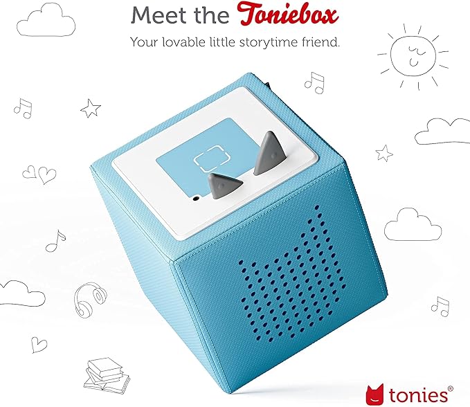 Toniebox Audio Player Starter Set With Playtime Puppy - Light Blue