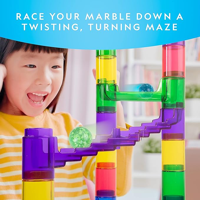 National Geographic Glowing Marble Run – 250 Piece