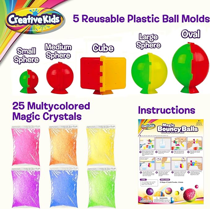 Creative Kids Magic Bouncy Balls