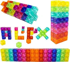 Brainspark 48Pcs Digit Magnetic Blocks