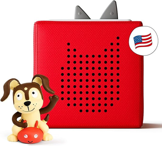 Toniebox Audio Player Starter Set With Playtime Puppy - Red