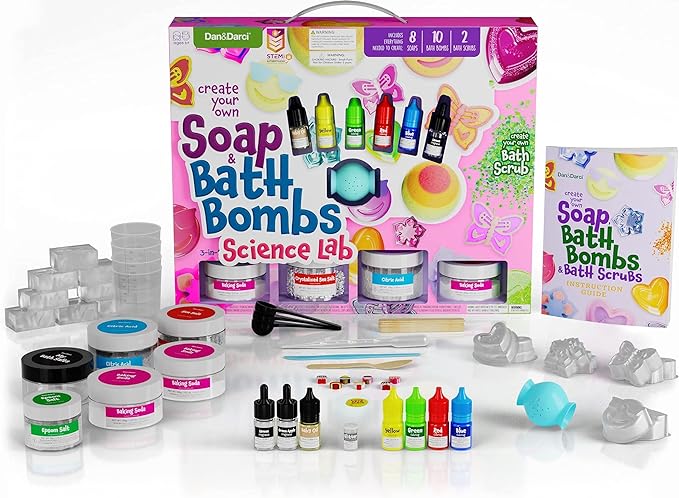 Soap & Bath Bomb Making Kit For Kids