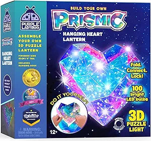 Prismic Make Your Own Lantern Heart 3D Light