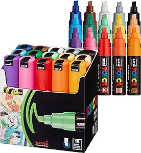 15 Posca Paint Markers, 8K