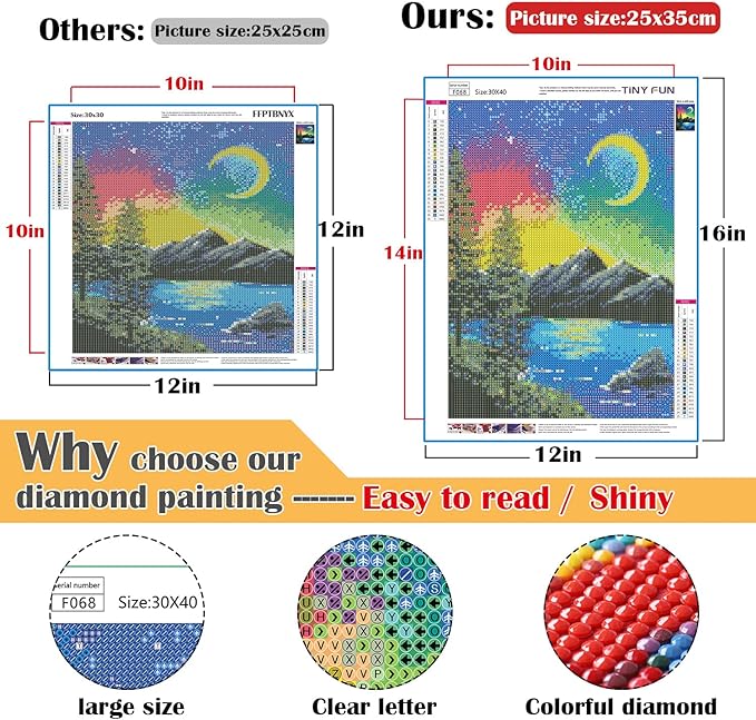 Diamond Painting - 12 designs