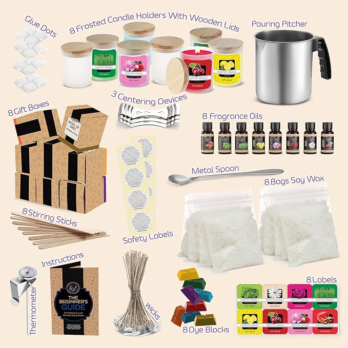 Craftzee Soy Candle Making Kit For Adults