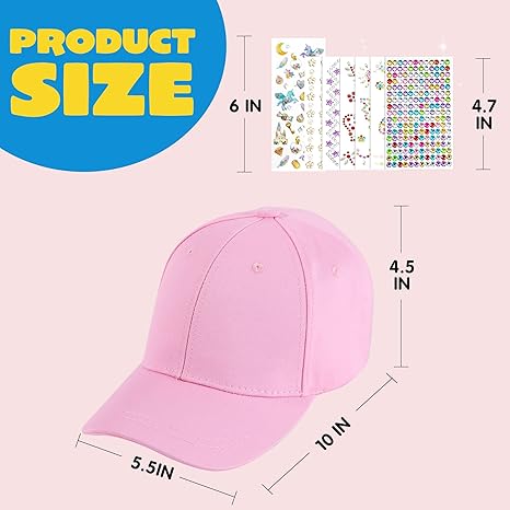 Decorate Your Own Baseball Cap