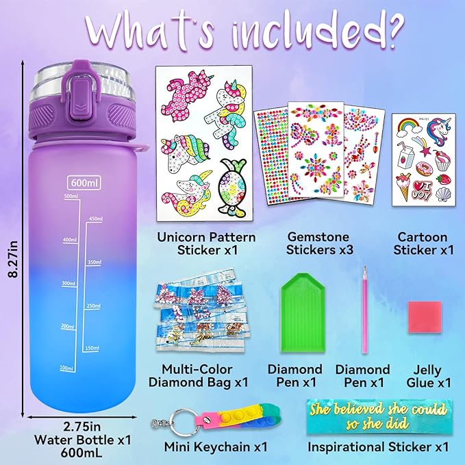 Decorate Your Own Water Bottle Kits