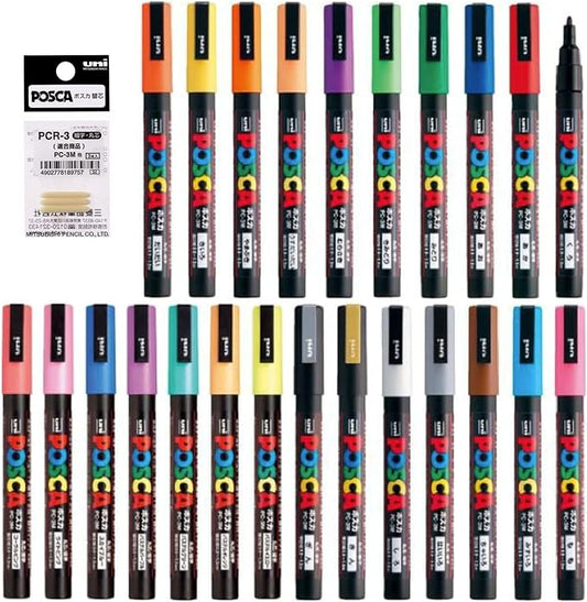 Posca Marker Acrylic Paint Pens Fine Point Tip