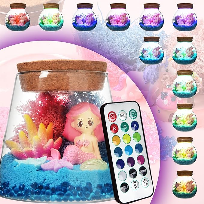 Arthink Unicorn Diy Terrarium Arts Craft Kit