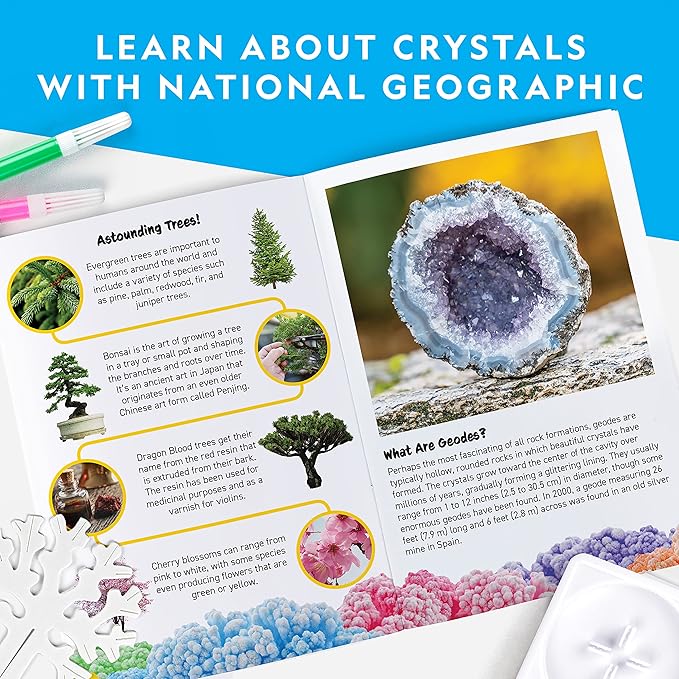 National Geographic Kids Crystal Growing Kit