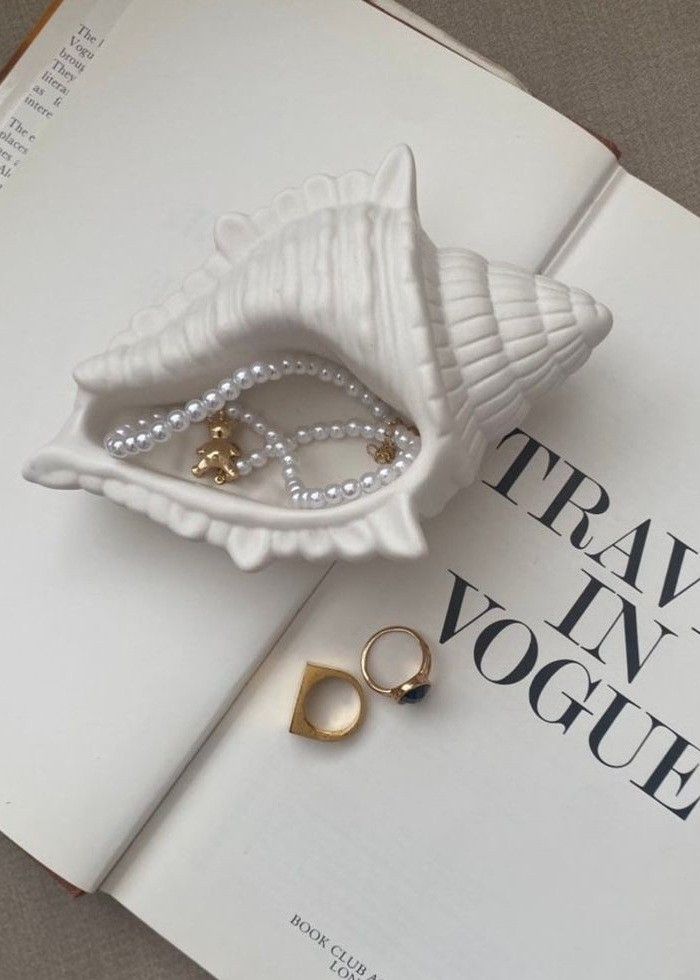 Shell jewelry holder