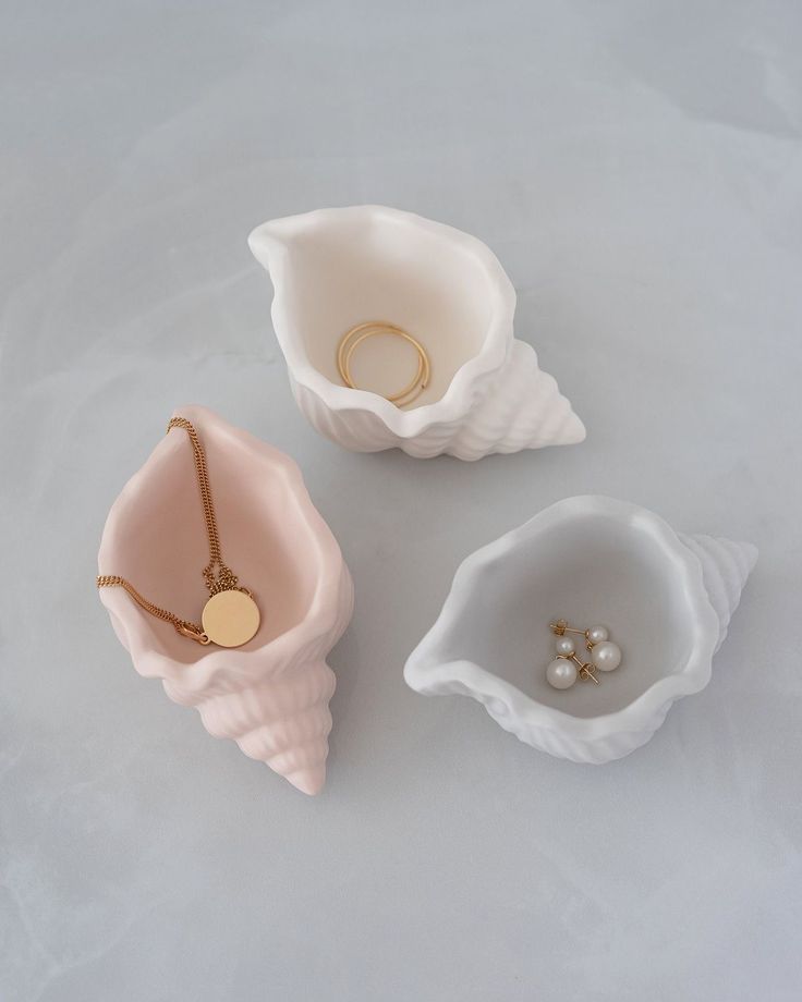 Shell jewelry holder